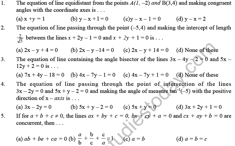 jee-mathematics-straight-lines-mcqs-set-b-multiple-choice-questions